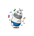 White Hippo（個別スタンプ：19）
