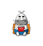 White Hippo（個別スタンプ：20）