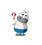 White Hippo（個別スタンプ：22）