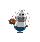 White Hippo（個別スタンプ：25）