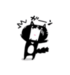 黒猫サスケの日常（個別スタンプ：27）