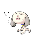 おなか痛い犬「ゆるけん」さんスタンプ（個別スタンプ：2）