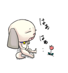 おなか痛い犬「ゆるけん」さんスタンプ（個別スタンプ：7）