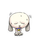 おなか痛い犬「ゆるけん」さんスタンプ（個別スタンプ：9）