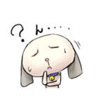 おなか痛い犬「ゆるけん」さんスタンプ（個別スタンプ：19）