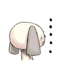 おなか痛い犬「ゆるけん」さんスタンプ（個別スタンプ：21）