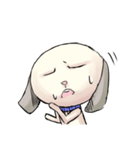 おなか痛い犬「ゆるけん」さんスタンプ（個別スタンプ：24）