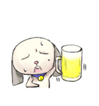 おなか痛い犬「ゆるけん」さんスタンプ（個別スタンプ：25）