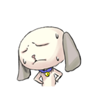 おなか痛い犬「ゆるけん」さんスタンプ（個別スタンプ：27）