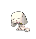 おなか痛い犬「ゆるけん」さんスタンプ（個別スタンプ：36）