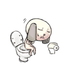 おなか痛い犬「ゆるけん」さんスタンプ（個別スタンプ：37）