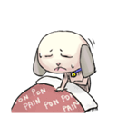 おなか痛い犬「ゆるけん」さんスタンプ（個別スタンプ：38）