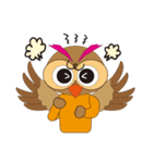 ふくろうキャラのフクぴ（個別スタンプ：13）