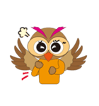 ふくろうキャラのフクぴ（個別スタンプ：19）