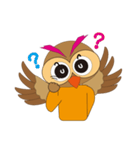 ふくろうキャラのフクぴ（個別スタンプ：21）