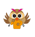 ふくろうキャラのフクぴ（個別スタンプ：22）