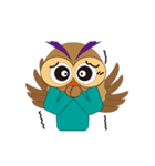 ふくろうキャラのフクぴ（個別スタンプ：27）