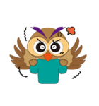 ふくろうキャラのフクぴ（個別スタンプ：33）
