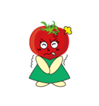 My lycopene of a tomato character（個別スタンプ：34）