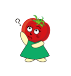 My lycopene of a tomato character（個別スタンプ：40）