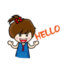 Fanny's happy hour（個別スタンプ：1）