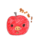 ねぶたりんご（個別スタンプ：2）