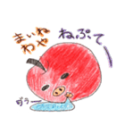 ねぶたりんご（個別スタンプ：12）