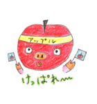 ねぶたりんご（個別スタンプ：25）