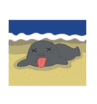 Seal Sea Cow (Dugong) Walrus ＆ Sea Lion（個別スタンプ：13）