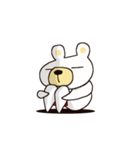 赤フン白クマ 天野くん（個別スタンプ：35）