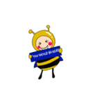 Honey Honey Bee（個別スタンプ：7）