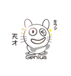 英単うさぎ（和訳あり）（個別スタンプ：35）