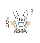 英単うさぎ（和訳あり）（個別スタンプ：40）