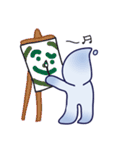 Rain - Water Element Character (EN)（個別スタンプ：11）