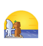 Rain - Water Element Character (EN)（個別スタンプ：38）