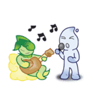 Rain - Water Element Character (EN)（個別スタンプ：40）