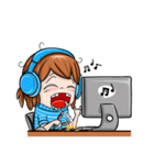 Manee Freelance（個別スタンプ：9）