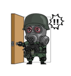 army commando（個別スタンプ：14）