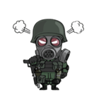 army commando（個別スタンプ：21）