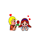 POPO and LILI（個別スタンプ：35）