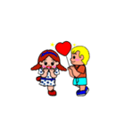 POPO and LILI（個別スタンプ：36）