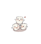 Marshmallows Love Love（個別スタンプ：8）