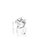 ぶひモモ（個別スタンプ：8）
