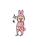 ラビットおっさん（個別スタンプ：6）