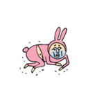 ラビットおっさん（個別スタンプ：15）