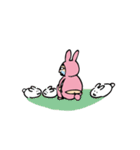 ラビットおっさん（個別スタンプ：17）