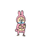 ラビットおっさん（個別スタンプ：20）