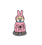 ラビットおっさん（個別スタンプ：25）