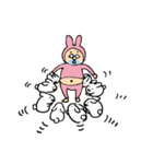ラビットおっさん（個別スタンプ：34）