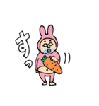ラビットおっさん（個別スタンプ：35）